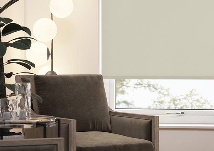 Roma, Mushroom - Roller Blind - Image 5